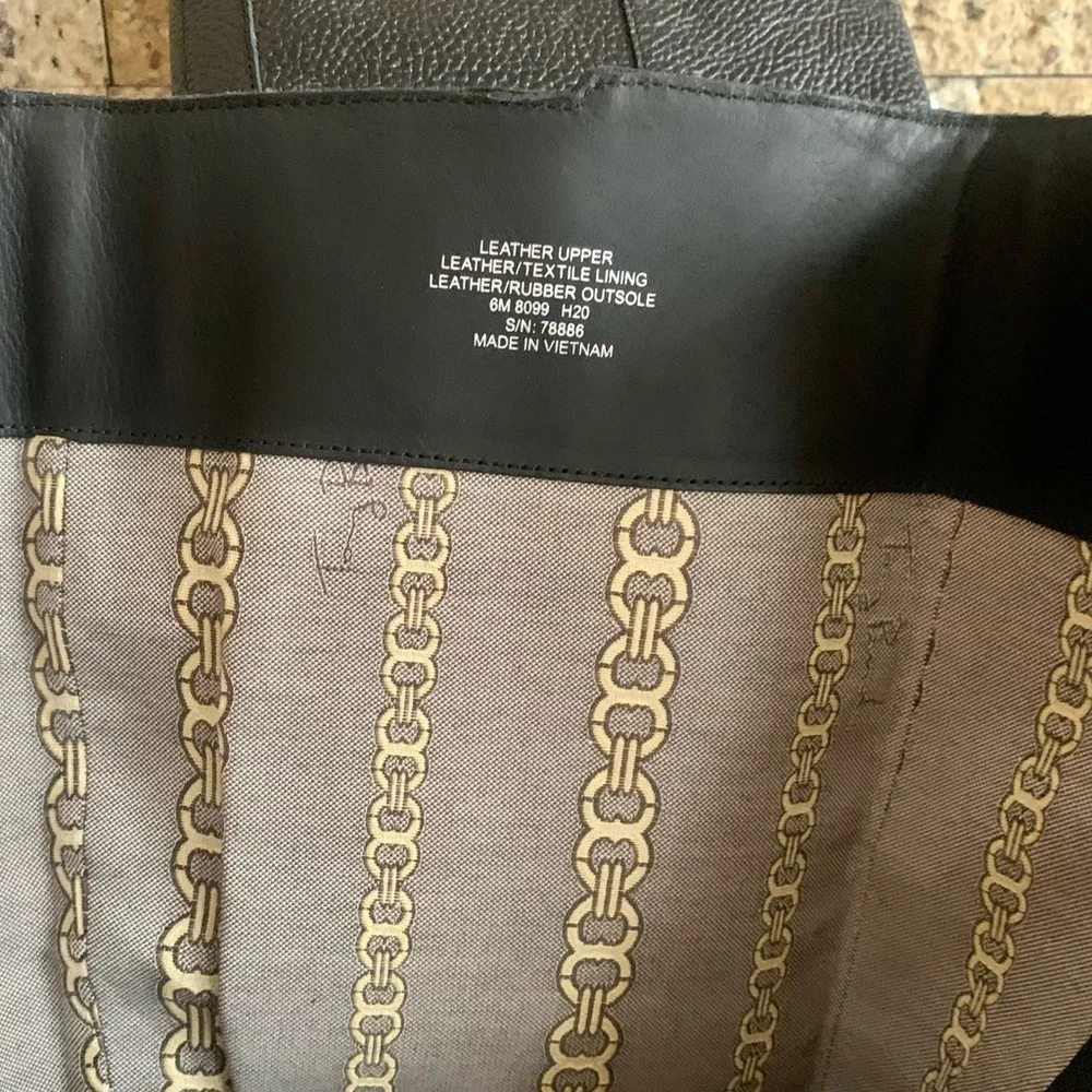 Tory Burch Black Riding Boots